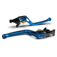 LSL Brake lever BOW for Brembo 15/17/19 RCS, R37R, blue/gold