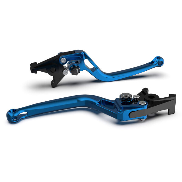 LSL Brake lever BOW R76R, blue / black