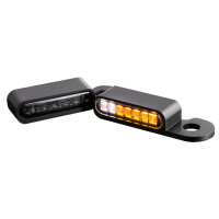 HeinzBikes LED Armaturen Blinker-Positionslicht-Kombination CVO Modelle 02-, schwarz