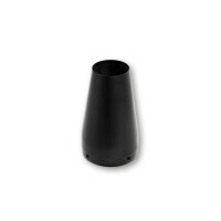 IRONHEAD End cap Conical, black, for dampers with D=88mm