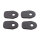 HIGHSIDER Mounting plates INDY SPACER, Kawasaki Z 650 RS, 22-