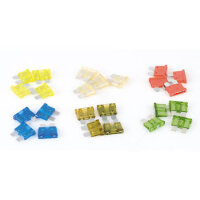 Plug fuse clear, 25 A, pack of 10