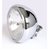 SHIN YO 7 inch HD-STYLE chrome headlight, clear glass...