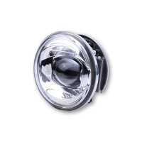 SHIN YO 4-inch LED dipped beam headlight insert, chrome
