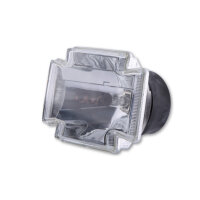 HIGHSIDER H4 Insert GOTHIC, clear glass, 12V 60/55W, with parking light, E tested.
