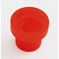 Rubber cover cap, red, for hazard warning flasher switch