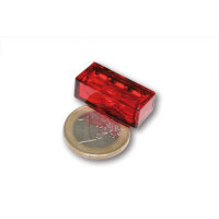 SHIN YO LED taillight CUBE-H with 3 SMDs, for flush mounting