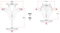 HIGHSIDER AKRON-RS PRO for Kawasaki Z1000 10-13 / Z1000SX...