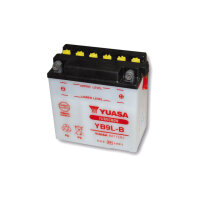YUASA Battery YB 9L-B without acid pack