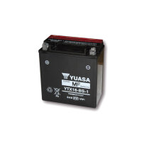 YUASA Battery YTX 16-BS-1 maintenance free (AGM) incl....