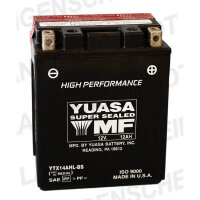 YUASA Battery YTX 14AHL-BS maintenance-free (AGM) incl....