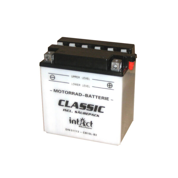 INTACT Bike Power Classic Batterie CB 10L-B2 mit Säurepack