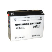 INTACT Bike Power Classic Batterie CB 16AL-A2 mit...