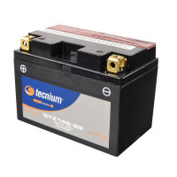 tecnium AGM battery with acid pack - BTZ14S-BS