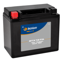 tecnium SLA Batterie, gefüllt und geladen - BTX12