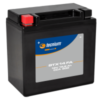 tecnium SLA battery, filled and charged - BTX14
