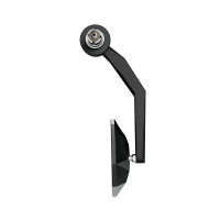 HIGHSIDER STEALTH-RIM X7 handlebar end mirror with LED turn signals