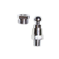 Mirror adapter with ball, M 10 left-hand thread,...