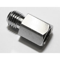 Mirror adapter hole M10 right on bolt M10 right chrome...