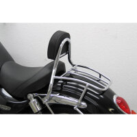 FEHLING Driver Sissy Bar with cushion and carrier,...