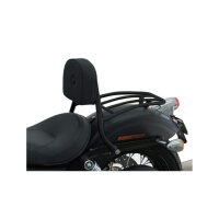 FEHLING Driver Sissy Bar with cushion and carrier, HD...