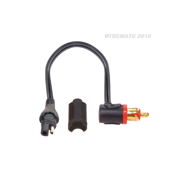 OPTIMATE Adapter SAE to motorcycle 90° plug (no.19)