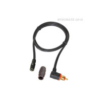 OPTIMATE Adapter motorcycle 90° plug to 2,5mm hollow...