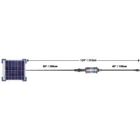 OPTIMATE Solar DUO Ladegerät 10 Watt für Blei/GEL/AGM/LFP