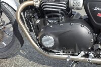 LSL Housing cover left, Street Twin, silver