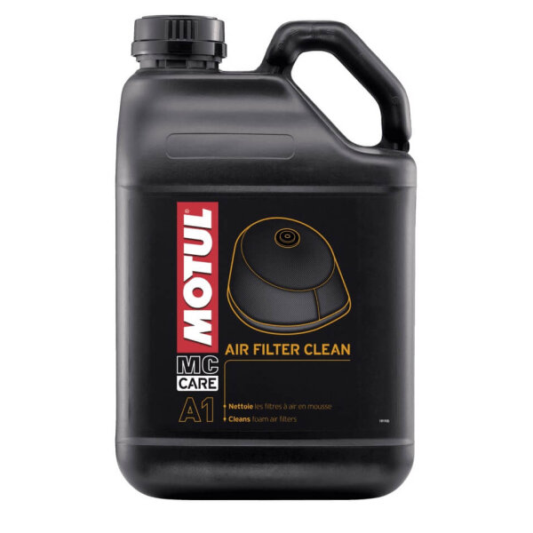 MOTUL MC CARE A1 AIR FILTER CLEAN, special cleaner for foam air filters, 5L