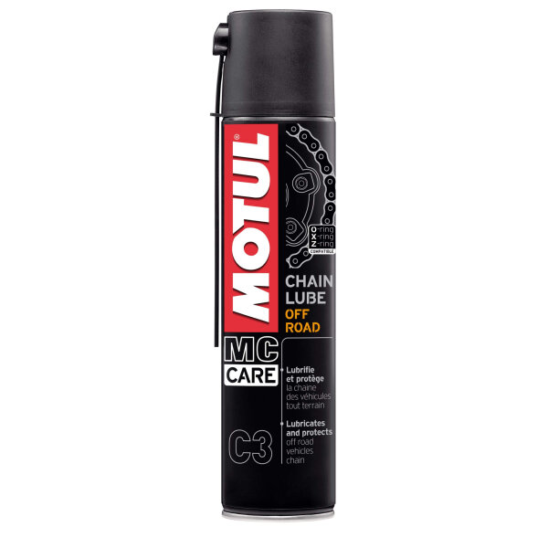 MOTUL MC CARE C3 CHAIN LUBE OFF ROAD, chain spray for off-road motorcycles and quads, 400ML