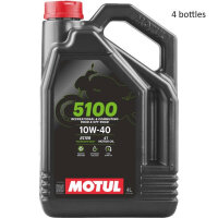 MOTUL Engine oil 5100, 10W40, 4L, X4 carton