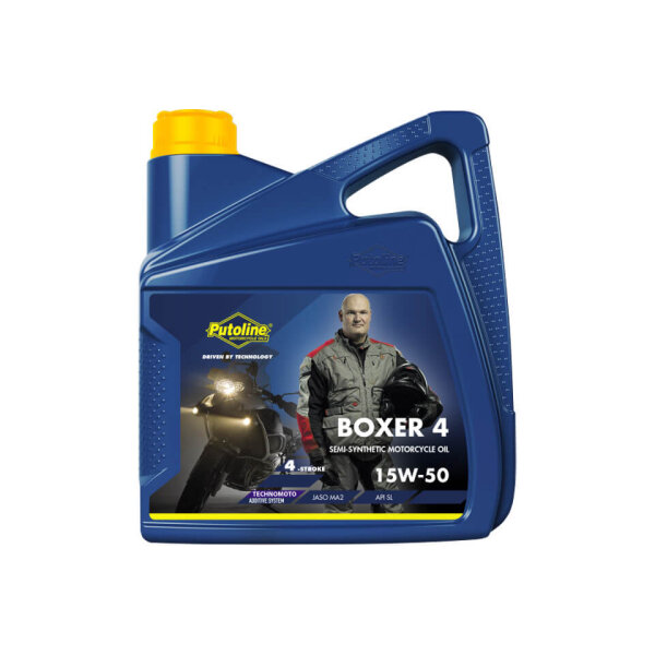 Putoline Boxer 4 15W-50, 4-stroke engine oil, fully synthetic, 4 L
