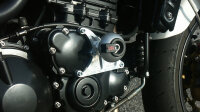LSL Crash Pad® Anbaukit Speed Triple, 05-11/Tiger 1050, 07-11, schwarz