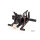LSL 2-slide footrest system CBR 900RR 00-01, black