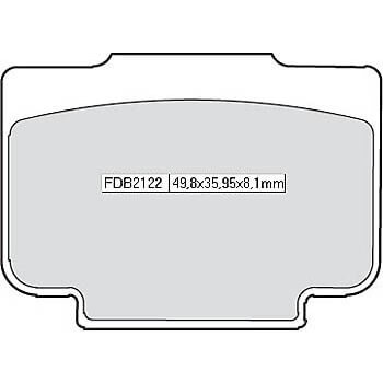 FERODO Bremsbelag FDB 2122 Platinum