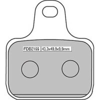 FERODO Sinter Racing Brake Pad FDB 2166 XRAC (4 pads per...