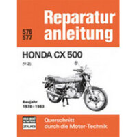Motorbuch Vol. 576 Repair instructions HONDA CX 500 V2 Bj...