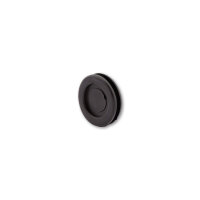 Membrane grommet/cable grommet, round, black, for 32 mm x...