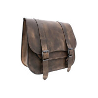 LEDRIE One-sided saddlebag Postman size M, brown