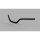LSL X-Bar Alu-Lenker Flat Track X14, 1 1/8 Zoll, schwarz perlgestrahlt