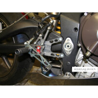 LSL Spare brake lever for footrest 118T025-RRT