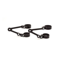 LSL Lamp holder long with turn signal receiver 56/59mm