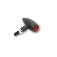 HIGHSIDER LED tail light MICRO-BULLET, black, red