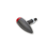 HIGHSIDER LED tail light MICRO-BULLET, black, red